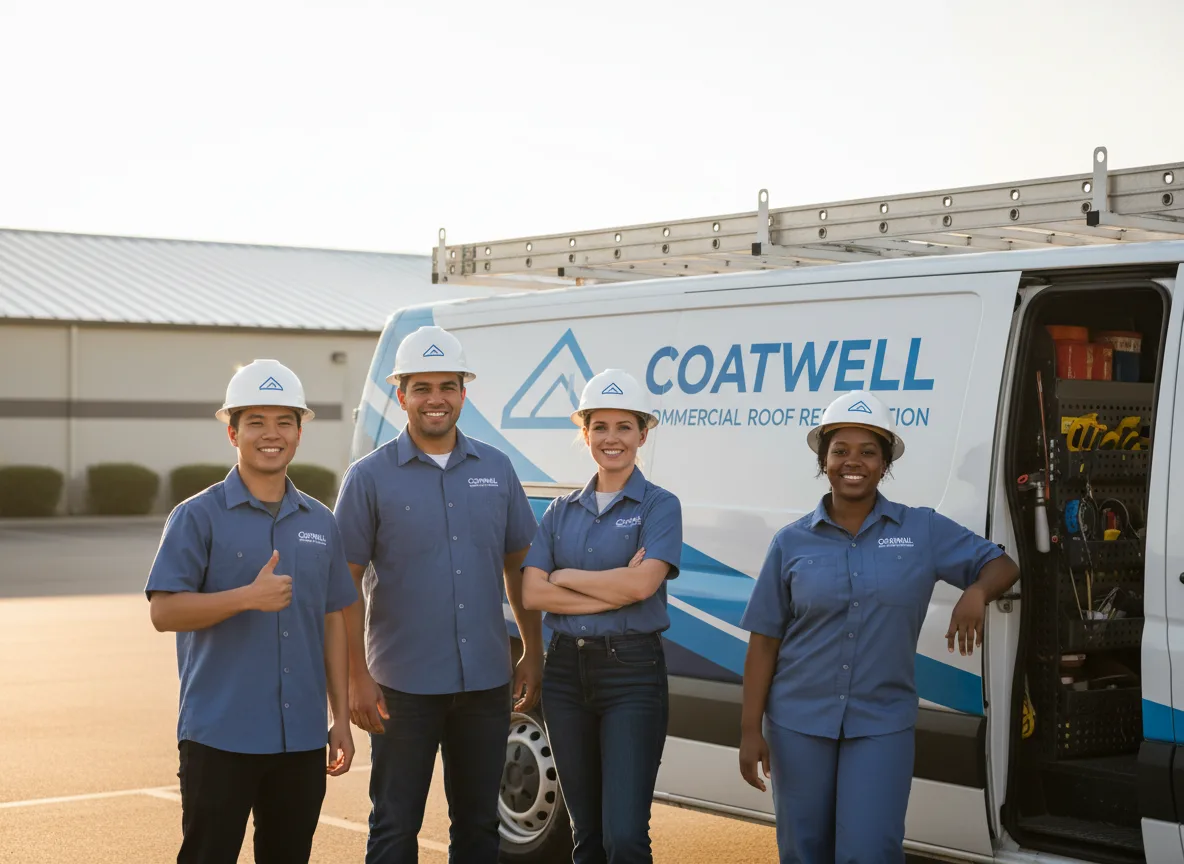 Commercial roof coating company in Dewitt, IL